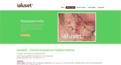 Desktop Screenshot of ialuset.ro