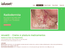 Tablet Screenshot of ialuset.ro